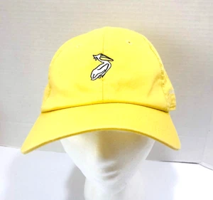 Orchid Island Yellow Golf Hat Cap Women's OS Embroidered White Pelican Cup 2012 - Picture 1 of 11