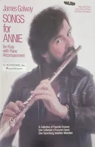 James Galway Songs For Annie For Flute With Piano Sheet Music Book d6 - Picture 1 of 4