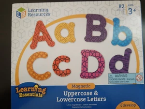 Learning Resources Upper/Lower Case Magnetic ABC Letters - 82/set - Picture 1 of 2