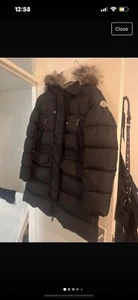 womens moncler coat size 4 - Picture 1 of 13