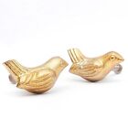 Golden Bird Knobs For Dresser Drawers and Kitchen Bathroom Cabinet Office 6 Pcs