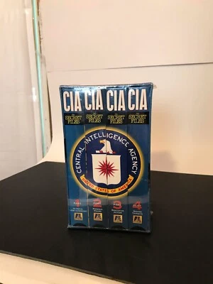 SEALED CIA: The Secret Files Deluxe Boxed Set VHS A&E 4 Volume Set NEW - Image 1 of 4