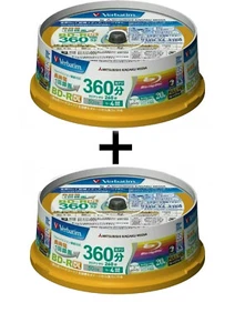 2x20er Spindel 50Gb Verbatim Rohlinge Blu-ray 50 GB BD-R - DL VBR260YP20SV1 - Bild 1 von 3