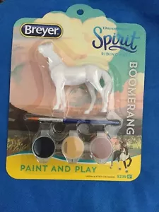 Boomerang de pintura y juego Breyer Dreamworks Spirit de colección - Imagen 1 de 3