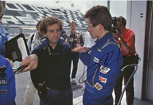 Emmanuel Collard Prost F1 Hand Signed 12x8 Photo 1. - Picture 1 of 1