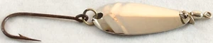 LES DAVIS Ripple 2 Metal Spoon Lure-Chrome Finish-1 1/4" Long - Picture 1 of 3