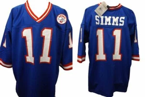 1986 Phil Simms #11 Giants Mens Sizes Mitchell & Ness Authentic Jersey $250 - Picture 1 of 12