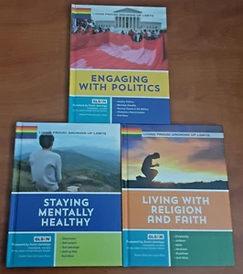 Living Proud! Growing Up LGBTQ Book LOT of 3 HC Books by Robert Rodi Religion, + - Picture 1 of 24