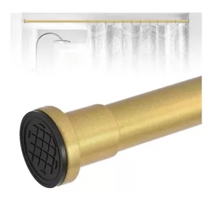 Gold Spannvorhang Duschstange 27" bis 71" verstellbare Federspannung - Bild 1 von 6