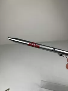 Vintage Mack Truck Pen Chromatic Silver Metallic NEEDS INK - Picture 1 of 6