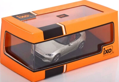 Mazda MX-5 Roadster 2019 Metal Silver Ixo CLC487N 1:43 MX 5 MX5 Argento - Immagine 1 di 3