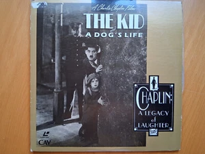 laserdisc đź“€ THE KID AND A DOG'S LIFE CHAPLIN (USA) 2 disques - Photo 1/8