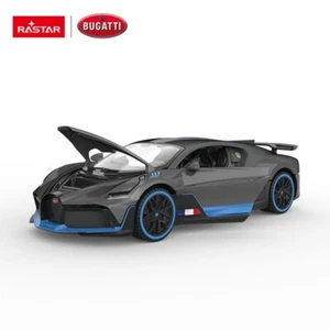 Auto giocattolo per bambini Rastar 64200 scala 1:32 metallo pressofuso con licenza Bugatti Divo - Grigio - Foto 1 di 10