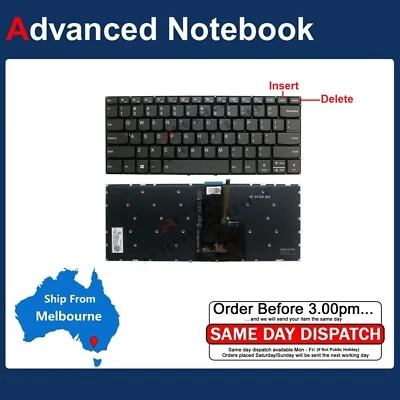 Keyboard for Lenovo Yoga 520-14IKB 520-14ISK 520-14ast  Backlight  "Delete" key - image 1 of 4