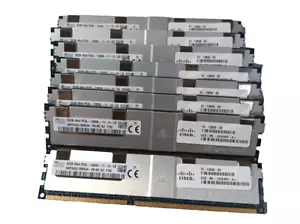 SKHynix 256GB 8 x 32GB 4Rx4 PC3L-12800L DDR3-16006MHz ECC Reg Server Ram Cisco - Picture 1 of 5