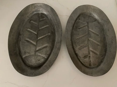 Platos de carne vintage Japón 2 sin bandejas de madera  Foto 1 de 4