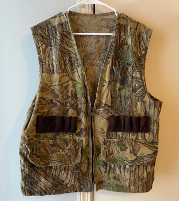 Vintage Walls RealTree Camouflage Hunting Shooting Vest Gamebag Men's XL - Image 1 of 4