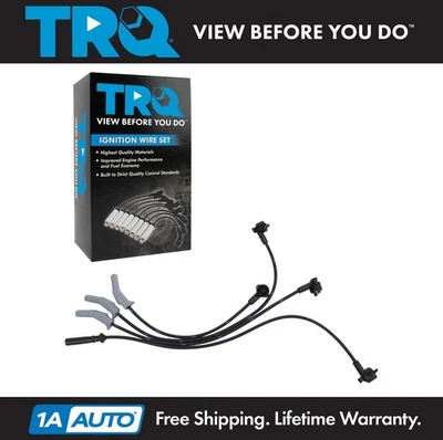 Juego de cables de bujía TRQ para Ford Escort 1997-2002 Mercury Tracer 1997-1999 Foto 1 de 4