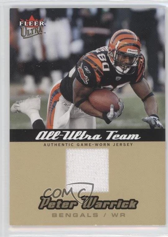 2005 Fleer Ultra All-Ultra Team Peter Warrick #AU-PW - Image 1 of 2
