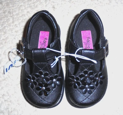 Rachel Shoes Girl's Baby Toddler Mary Jane Shoes Black size 5 - Image 1 of 4