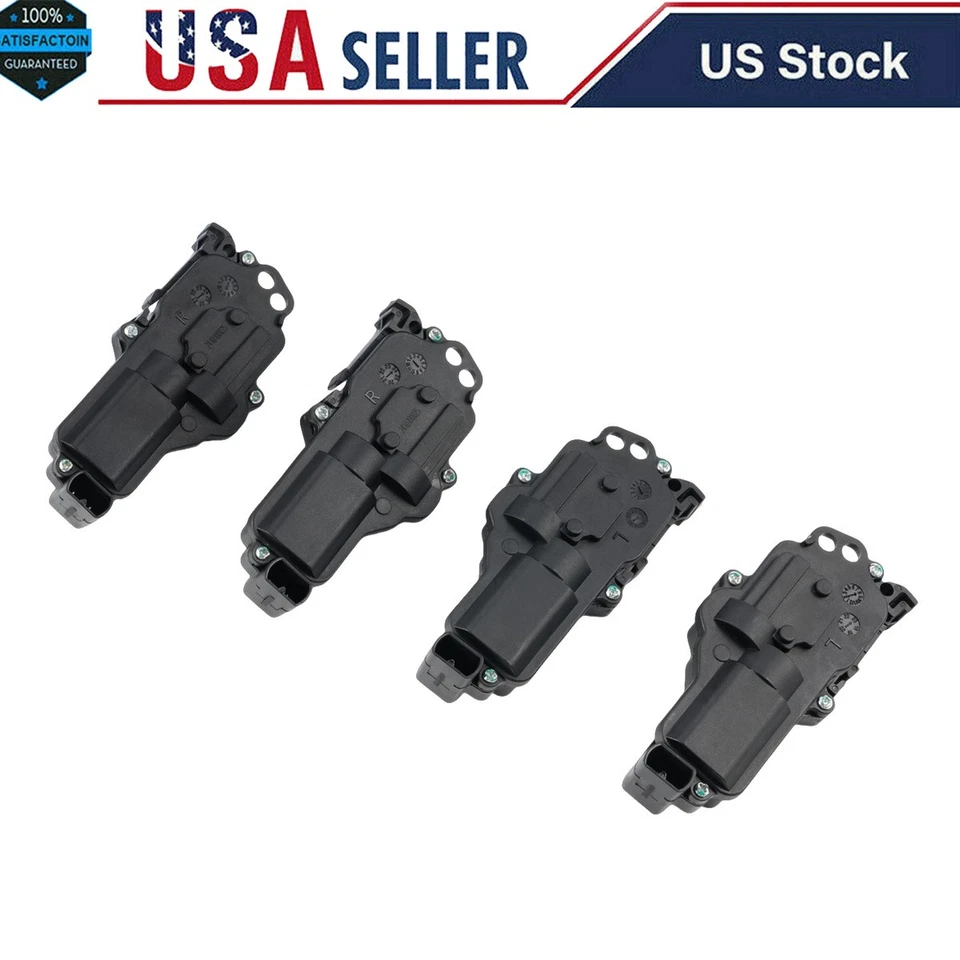 Juego de 4 actuadores eléctricos de bloqueo de puerta para Ford Expedition F-450 Super Duty Foto 1 de 4