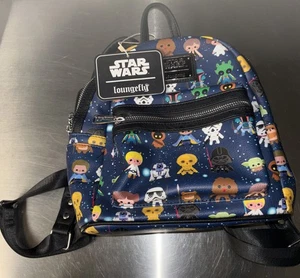 Star Wars Loungefly Mini Rucksack NEU mit Etikett Rise Of The Skywalker Neu mit Etikett Disney - Bild 1 von 3