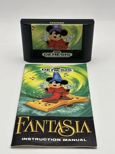 Fantasia And Manual Only - Sega Mega Drive Genesis - Picture 1 of 5