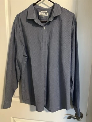 Men’s Size XLT Old Navy Button Up Blue Shirt Long Sleeve Collared - Image 1 of 3