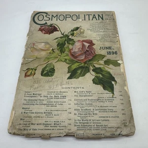 June 1896 - The Cosmopolitan Monthly Magazine Vol. XXI No. 2 Rare antique book - Picture 1 of 16