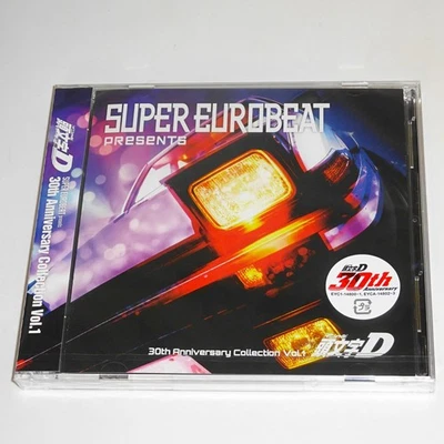 SUPER EUROBEAT presents Initial D 30th Anniversary Collection Vol.1 JAPAN CD - Image 1 of 2