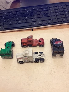 4 Vintage Big Rigs. Matchbox und Hot Wheels 1979-1983. - Bild 1 von 4