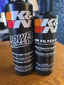 K&N Air Filter Cleaner and Degreaser: Power Kleen; Spray Bottle Restore & Refill - Bild 1 von 6