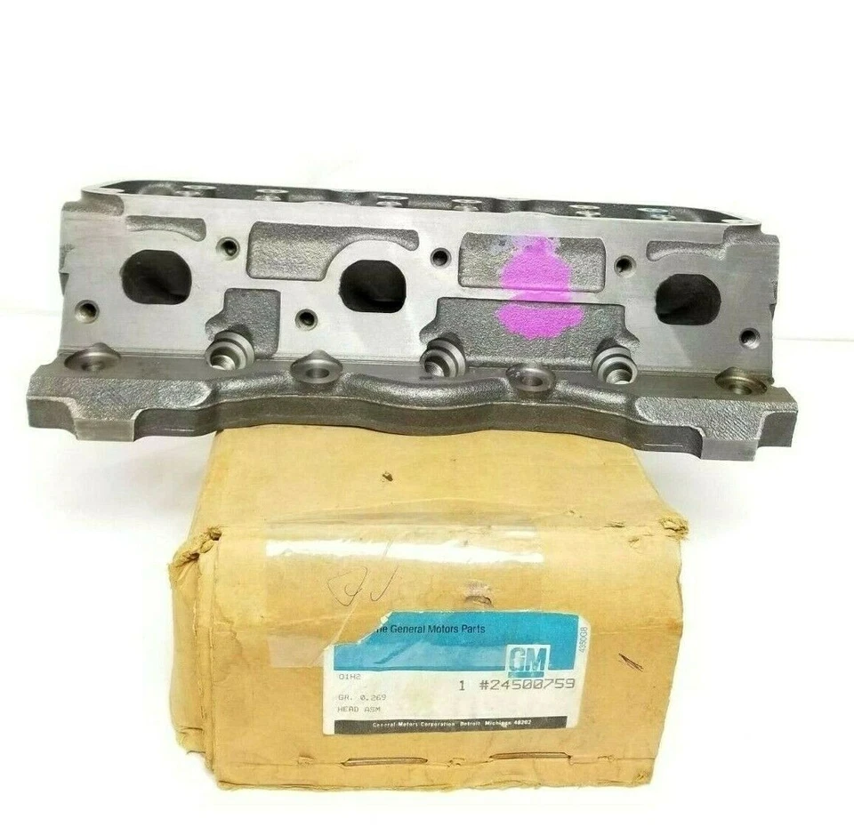 Culata de motor de gas GM 3,3 L V6 90-92 Grand Am Cutlass Ciera Century Century Foto 1 de 4