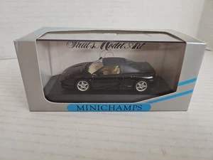 Minichamps 1/43 - 430 074040 Ferrari F 355 Softtop 1994 schwarz Diecast Auto - Bild 1 von 9