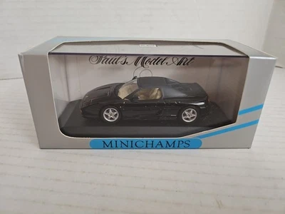 Coche diecast negro Minichamps 1/43 - 430 074040 Ferrari F 355 1994 techo blando Foto 1 de 4