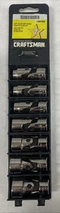Craftsman 3/8" Drive SAE Swivel Flex Socket Set, 6pt - 7 pcs (3/8 - 3/4) - Bild 1 von 7