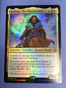 X1 Sevinne, the Chronoclasm - Foil Magic The Gathering MTG Commander 2019 C19 - Picture 1 of 1