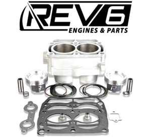 2009 Polaris RZR 800 Complete Top End Rebuild Kit Cylinders Pistons Gaskets - Picture 1 of 3