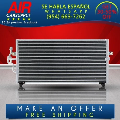 Condenser A/C Fits Mitsubishi Mirage 97-02, OEM:MR218428 - Image 1 of 1