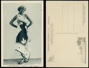 cartolina militare AFRICA ORIENTALE una nobile ragazza somala - Foto 1 di 1