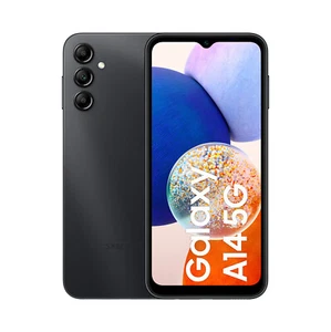 Samsung Galaxy A14 5G Dual SIM Smartphone 64GB Schwarz Black - Sehr Gut - Bild 1 von 5