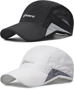 Basecap Damen Herren, 2 Stück Atmungsaktive Sport Dünn Mesh Sommer Kappe, Verste - Bild 1 von 7