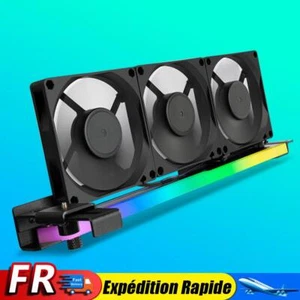 2 in 1 Graphics Card Radiator 5V 3Pin ARGB Graphics Card Cooling Fan GPU Cooler - Photo 1/17