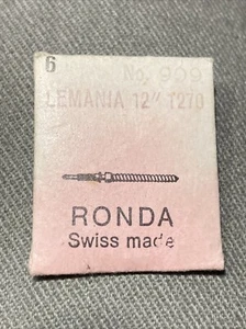 Lemania 1270 12” Ronda Swiss Made Orologio - Foto 1 di 1