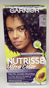 Garnier Nutrisse Ultra Color Nourishing Hair Color Crème, ULTRA BOLD PURPLE ❤️💜