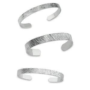 ImpressArt Stamping Blanks -Bracciale Blanks, 3/8" Wide, 14g Alluminio, Confezione da 12 - Foto 1 di 3