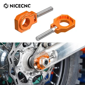 22mm Rear Axle Block Chain Adjuster For KTM 150 200 250-500 EXC/EXCF/XCW 2024 - Foto 1 di 10