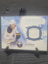 2017-18 Upper Deck SAM REINHART #FA-SR Frozen Artifacts JERSEY - BUFFALO SABRES