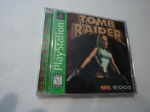 Tomb Raider - Lara Croft - Sony PlayStation 1 Ps1 - Greatest Hits Complete Cib