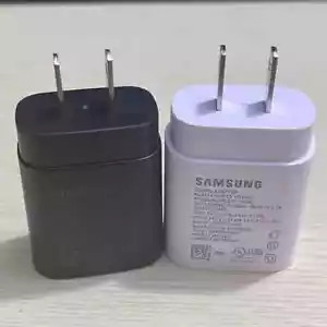25W PD Super Fast Wall Charger Block USB C to USB-C Cord For Samsung Galaxy S22 - Picture 1 of 15